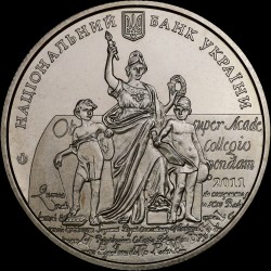 Монета 350 років Львівському національному університету імені Івана Франка 2 гривні 2011 Україна