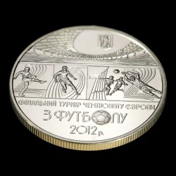 Coin UEFA Euro 2012TM Final Tournament 5 hryvnias 2011 Ukraine