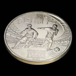 Монета Фінальний турнір чемпіонату Європи з футболу 2012. Місто Київ 5 гривень 2011 Україна
