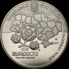 Coin UEFA Euro 2012TM Final Tournament. City of Lviv 5 hryvnias 2011 Ukraine