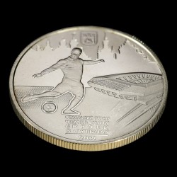 Coin UEFA Euro 2012TM Final Tournament. City of Lviv 5 hryvnias 2011 Ukraine