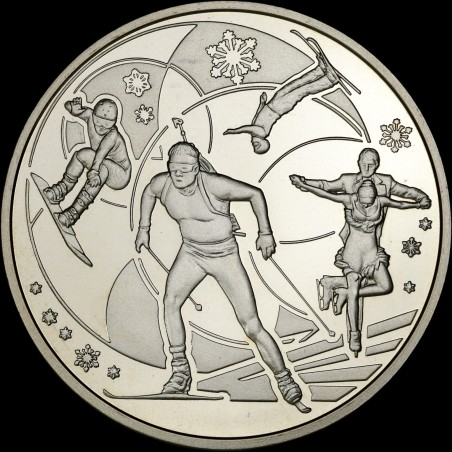 Монета XXII зимние Олимпийские игры 2 гривны 2014 Украина