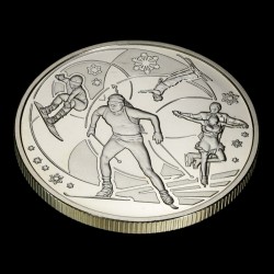 Монета XXII зимние Олимпийские игры 2 гривны 2014 Украина