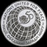 Silver coin 50th Anniversary of the United Nations 2000000 karbovantsiv 1996 Ukraine