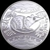 Silver coin Year of the Rat 5 hryvnias 2008 Ukraine