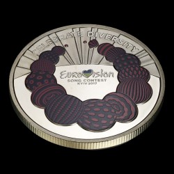 Coin Eurovision Song Contest 2017 5 hryvnias 2017 Ukraine