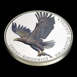 Монета Орлан-білохвіст 2 гривні 2019 Україна