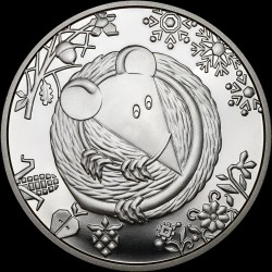 Coin The Year of the Rat 5 hryvnias 2020 Ukraine