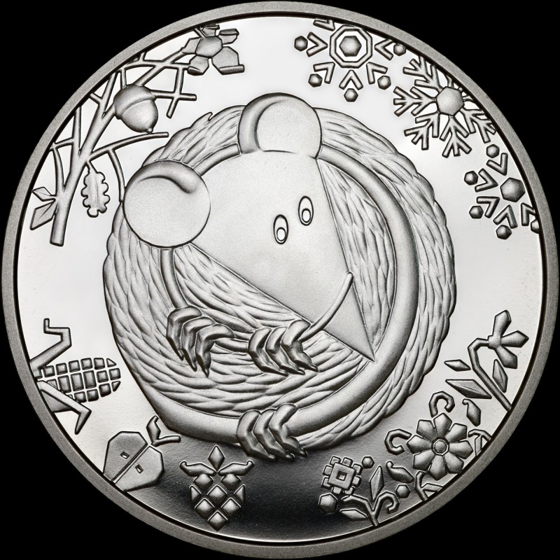 Coin The Year of the Rat 5 hryvnias 2020 Ukraine