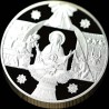 Silver coin Christmas 10 hryvnias 1999 Ukraine