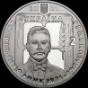 Coin Vasyl Stefanyk 2 hryvnias 2021 Ukraine