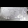 Silver coin Banknote 200 hryvnias 2007 Ukraine