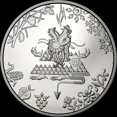 Coin The Year of the Dragon 5 hryvnias 2023 Ukraine