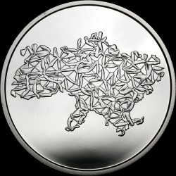 Монета Країна супергероїв. Дякуємо волонтерам! 5 гривень 2023 Україна