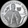 Silver coin Dmytro Vyshnevetskyi 10 hryvnias 1999 Ukraine