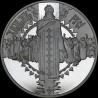 Серебряная монета Крещение Руси 10 гривен 2000 Украина