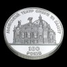 Срібна монета 100 р. Львівському театру опери та балету 10 гривень 2000 Україна
