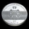 Срібна монета 10-річчя Національного банку України 10 гривень 2001 Україна