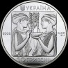 Срібна монета Плавання 10 гривень 2002 Україна