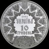 Silver coin Sviatoslav 10 hryvnias 2002 Ukraine