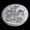 Серебряная монета Праздник Рождества Христова в Украине 10 гривен 2002 Украина