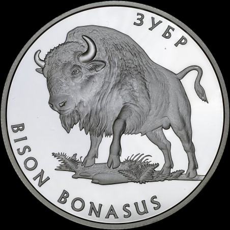 Silver coin BISON BONASUS 10 hryvnias 2003 Ukraine
