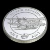 Silver coin AN-2 Aircraft 10 hryvnias 2003 Ukraine