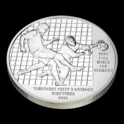 Срібна монета Чемпіонат світу з футболу. 2006 10 гривень 2004 Україна