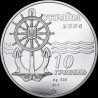 Silver coin Icebreaker `Captain Belousov` 10 hryvnias 2004 Ukraine