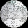 Срібна монета Сорочинський ярмарок 20 гривень 2005 Україна