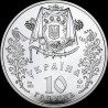 Silver coin The Protection of the Virgin 10 hryvnias 2005 Ukraine