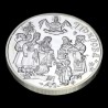 Silver coin The Protection of the Virgin 10 hryvnias 2005 Ukraine