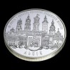 Срібна монета 10 років внесенню до реєстру світової спадщини ЮНЕСКО міста Львова 10 гривень 2008 Україна