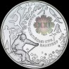 Silver coin XXI Olympic Winter Games 10 hryvnias 2010 Ukraine