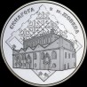 Silver coin Zhovkva Synagogue 10 hryvnias 2012 Ukraine