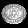 Silver coin Ukrainian Vyshyvanka 10 hryvnias 2013 Ukraine