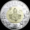 Біметалева монета із дорогоцінних металів Скіфiя 20 гривень 2001 Україна