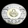 Bimetallic coin made of precious metals Kyivan Rus 20 hryvnias 2001 Ukraine