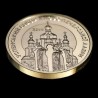 Gold coin Kyiv-Pechersk Assumption Cathedral 100 hryvnias 1998 Ukraine