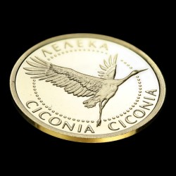 Gold coin Stork 2 hryvnias 2004 Ukraine