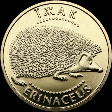 Gold coin Hedgehog 2 hryvnias 2006 Ukraine