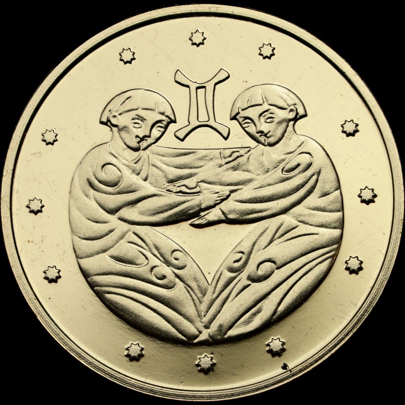 Gold coin Twins 2 hryvnias 2006 Ukraine