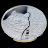 Silver coin Wolf 5 hryvnias 2016 Ukraine