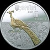 Срібна монета Павич 5 гривень 2016 Україна