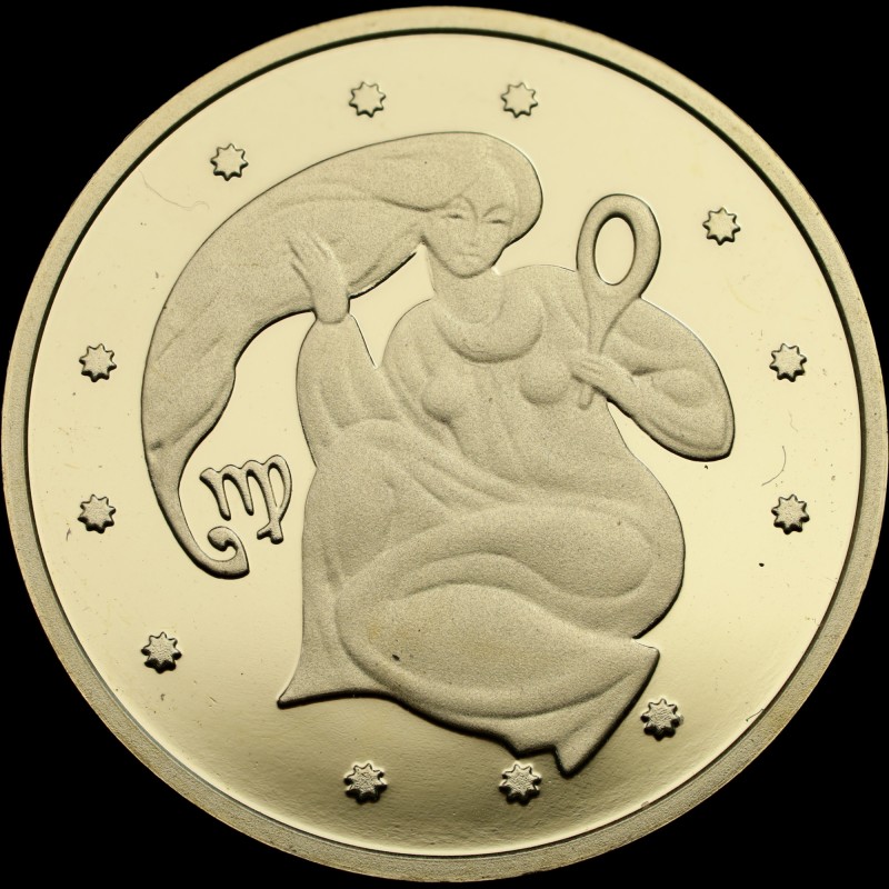 Золота монета Діва 2 гривні 2008 Україна