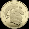 Gold coin Virgo 2 hryvnias 2008 Ukraine