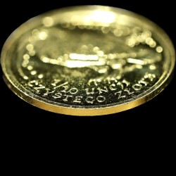 Gold coin White-Tailed Eagle 50 zlotys 2007 Poland