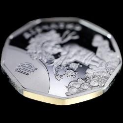 Silver coin Virgo (Little Girl) 2 hryvnias 2014 Ukraine