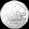Silver coin Aries (Little Ram) 2 hryvnias 2014 Ukraine
