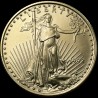 Gold coin American eagle 10 dollars 1992 United States